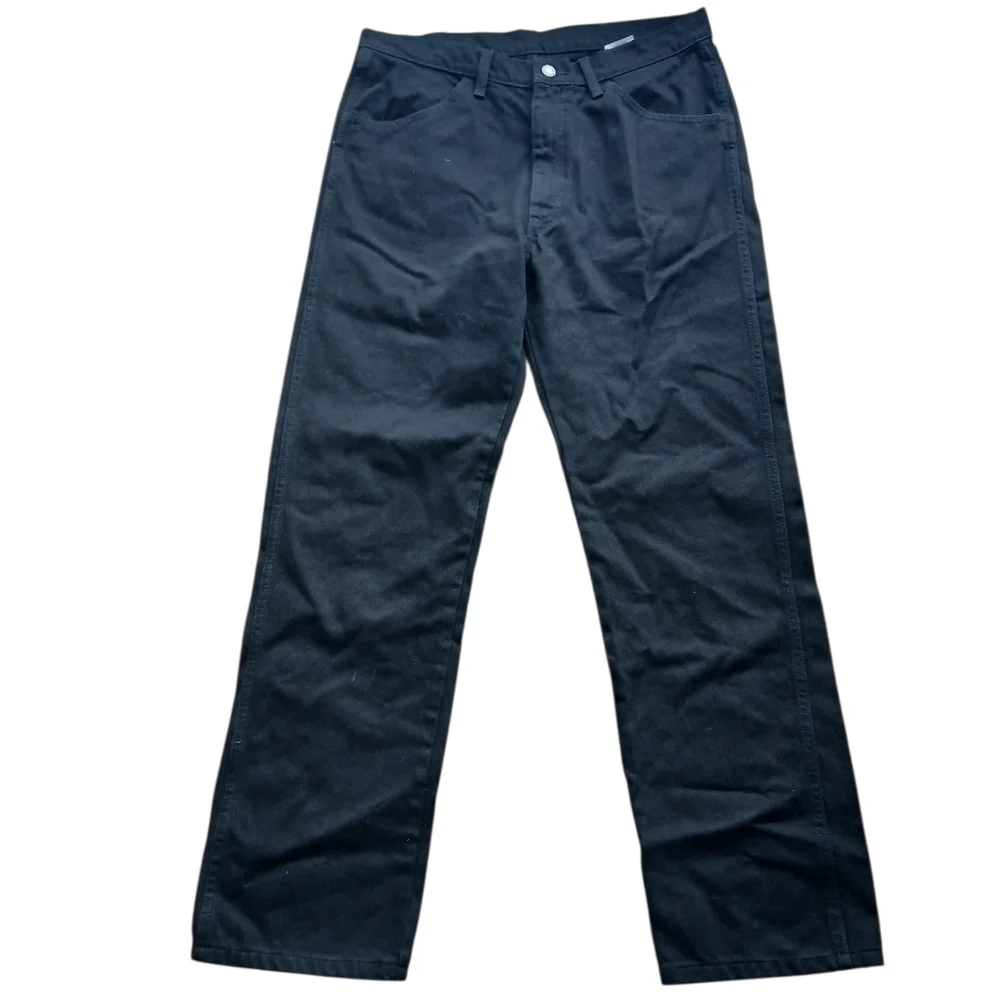 Rustler Men's Size 34×32 Dark Denim Regular Fit Jeans - Picture 2 of 7